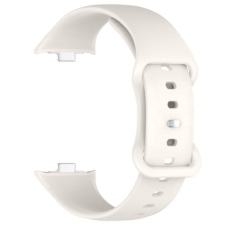 For Xiaomi Band 10 Pro / 9 Pro / Redmi Watch 6 xDfind Solid Color Butterfly Buckle Silicone Watch Band