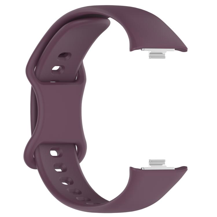 For Xiaomi Band 10 Pro / 9 Pro / Redmi Watch 6 xDfind Solid Color Butterfly Buckle Silicone Watch Band