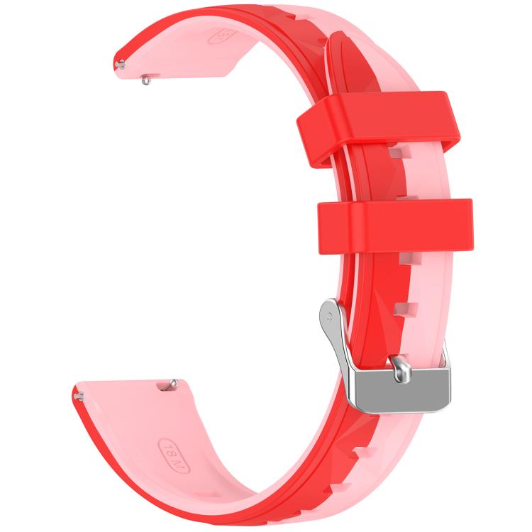 For Huawei Watch GT 6 / 5 / 4 41mm xDfind Ice Crystal Texture Two Color Silicone Watch Band