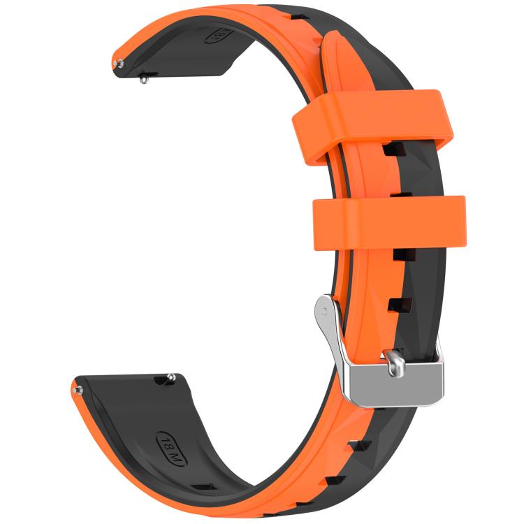 For Huawei Watch GT 6 / 5 / 4 41mm xDfind Ice Crystal Texture Two Color Silicone Watch Band