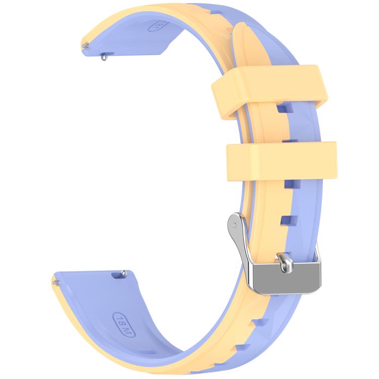 For Huawei Watch GT 6 / 5 / 4 41mm xDfind Ice Crystal Texture Two Color Silicone Watch Band