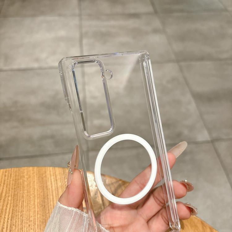 For Samsung Galaxy Z Fold Special 5G Ice Mist Series Dual Axis Magnetic Phone Case