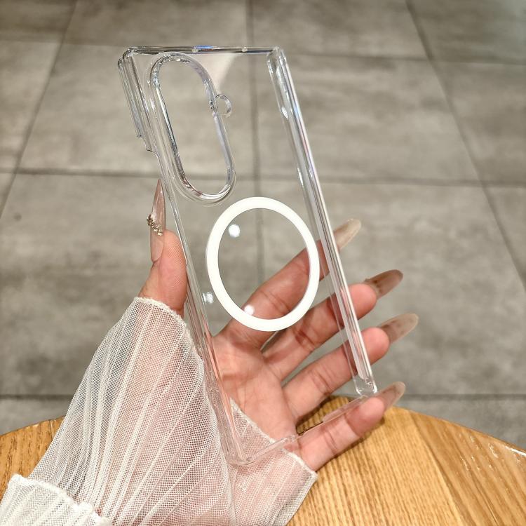 For Samsung Galaxy Z Fold5 5G Ice Mist Series Dual Axis Magnetic Phone Case