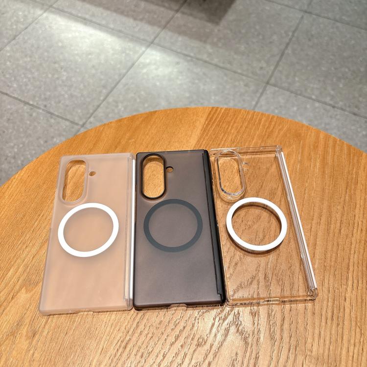 For Samsung Galaxy Z Fold5 5G Ice Mist Series Dual Axis Magnetic Phone Case
