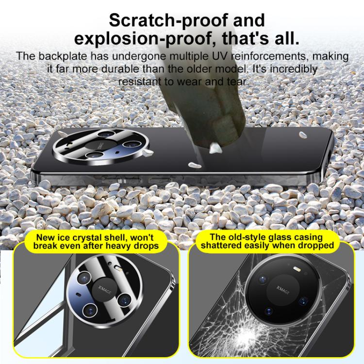 For Huawei Mate 80 Pro Max Electroplating Ice Crystal Airbag Full Coverage Shockproof Phone Case