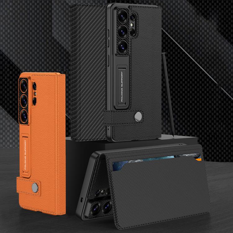 For Samsung Galaxy S26 Ultra 5G GKK Flip Wallet Leather Phone Case, Without Pen