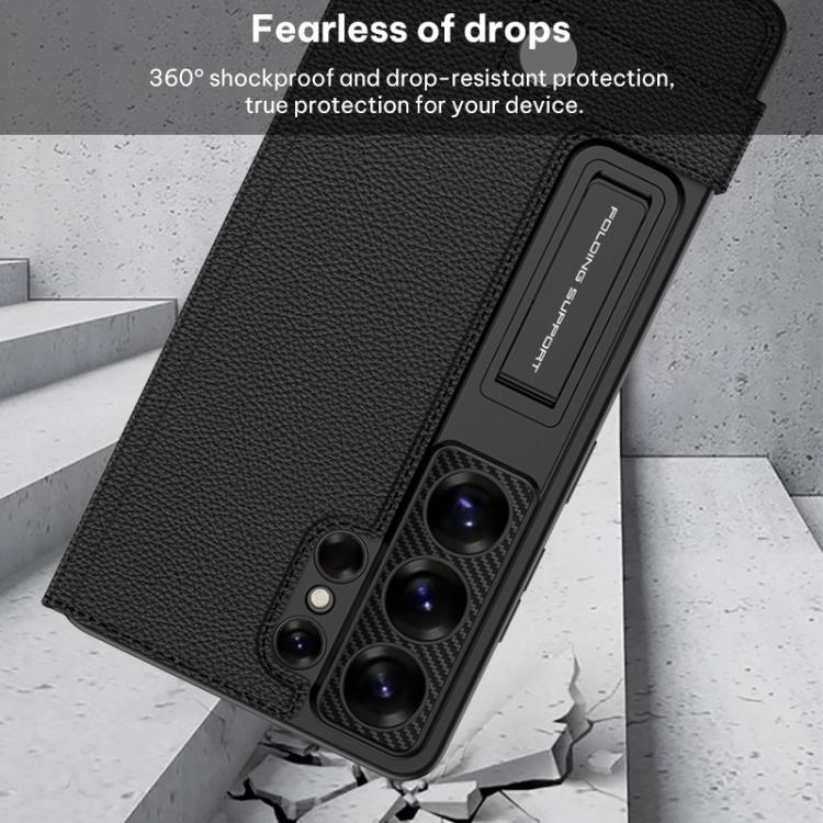 For Samsung Galaxy S26 Ultra 5G GKK Flip Wallet Leather Phone Case, Without Pen