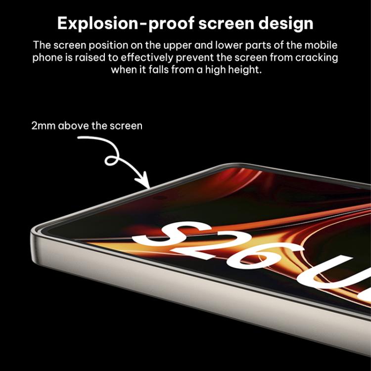 For Samsung Galaxy S26 Ultra 5G GKK Large Camera Hole Metal Paint Skin Feel Vegan Leather Phone Case, Without Pen