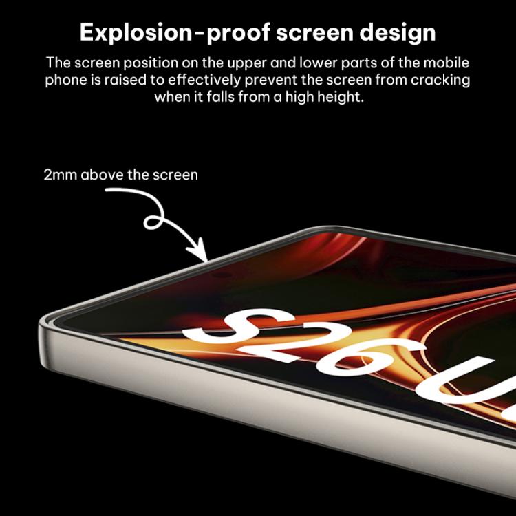 For Samsung Galaxy S26 Ultra 5G GKK Large Camera Hole Metal Paint Skin Feel Vegan Leather Nylon Fabric Phone Case, Without Pen