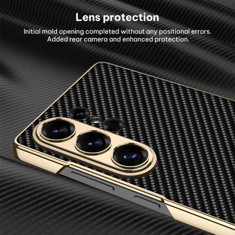 For Samsung Galaxy S26 Ultra 5G GKK Triumph Ultra-Thin Plain Leather Phone Case with Holder