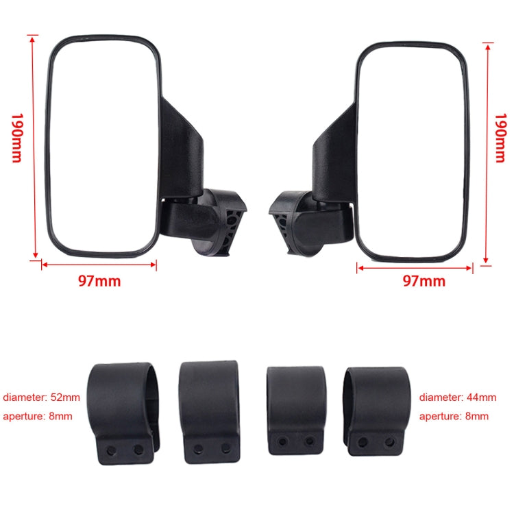 UTV / ATV Reversing Modified Mirror Wide-angle Rearview Mirror