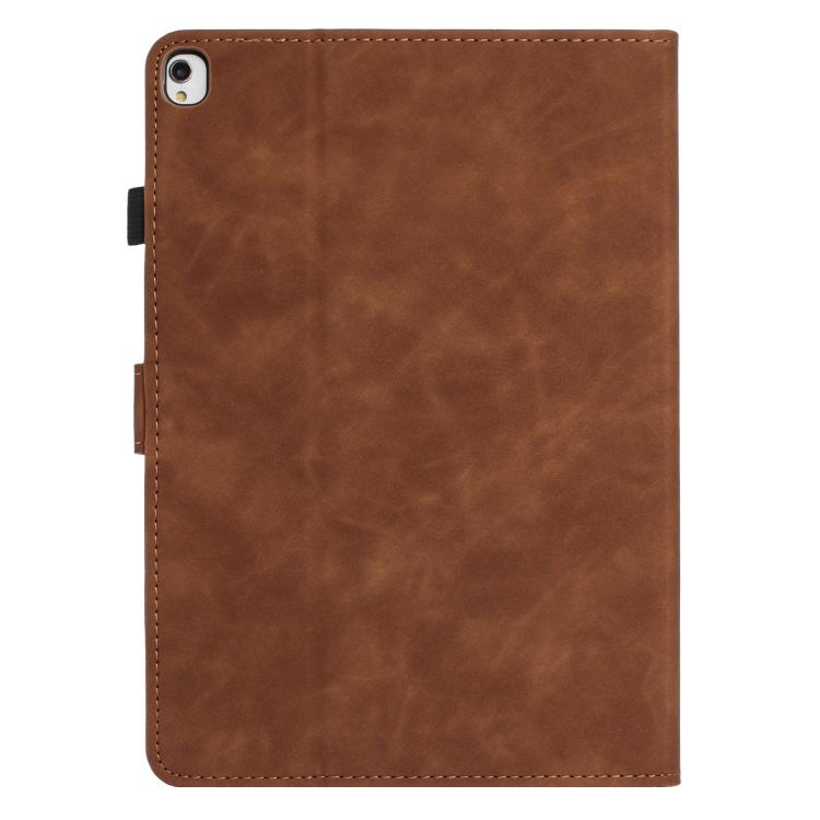 For iPad 10.2 2021 / 10.5 2019 Butterfly Loves Flowers Embossed Leather Smart Tablet Case