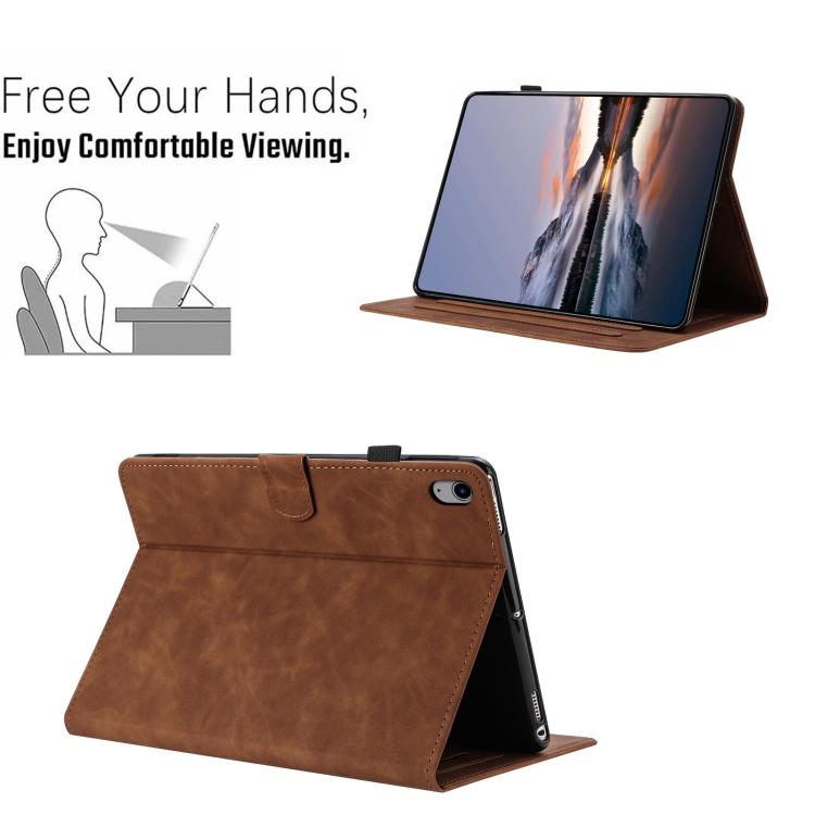 For Samsung Galaxy Tab S11 Butterfly Loves Flowers Embossed Leather Smart Tablet Case