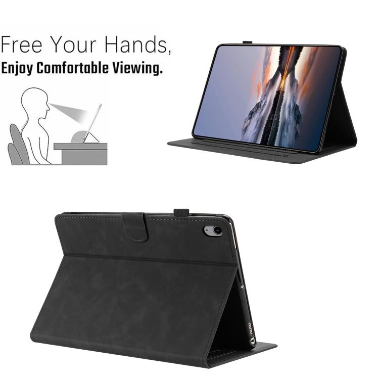 For Samsung Galaxy Tab S11 Butterfly Loves Flowers Embossed Leather Smart Tablet Case