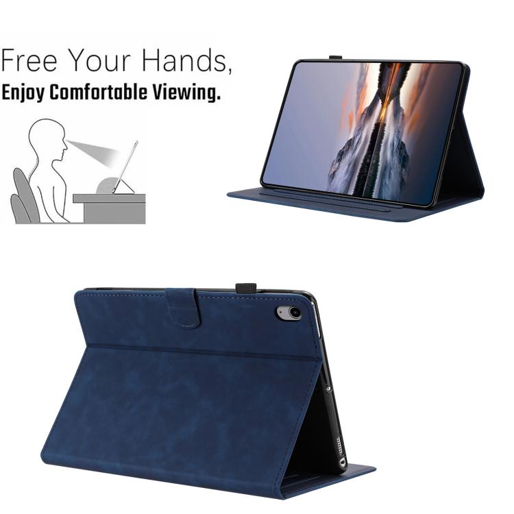 For Samsung Galaxy Tab S11 Butterfly Loves Flowers Embossed Leather Smart Tablet Case