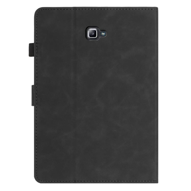 For Samsung Galaxy Tab A 10.1 2016 Butterfly Loves Flowers Embossed Leather Smart Tablet Case