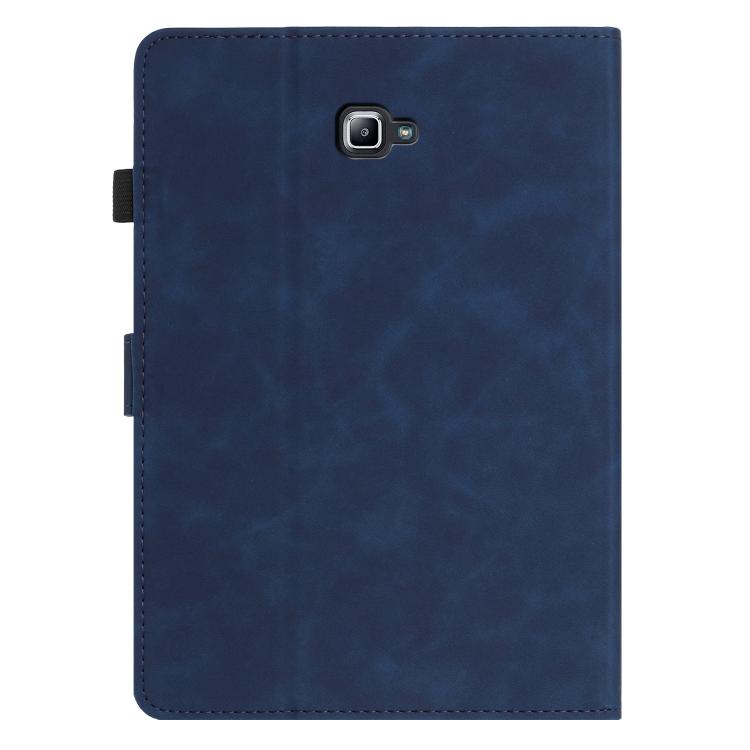 For Samsung Galaxy Tab A 10.1 2016 Butterfly Loves Flowers Embossed Leather Smart Tablet Case