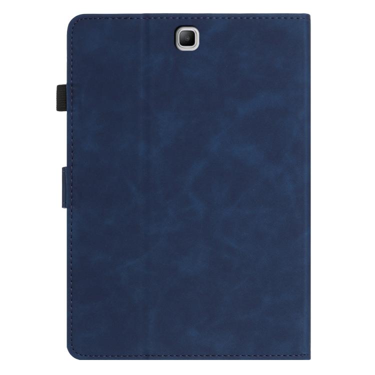 For Samsung Galaxy Tab A 8.0 T350 Butterfly Loves Flowers Embossed Leather Smart Tablet Case