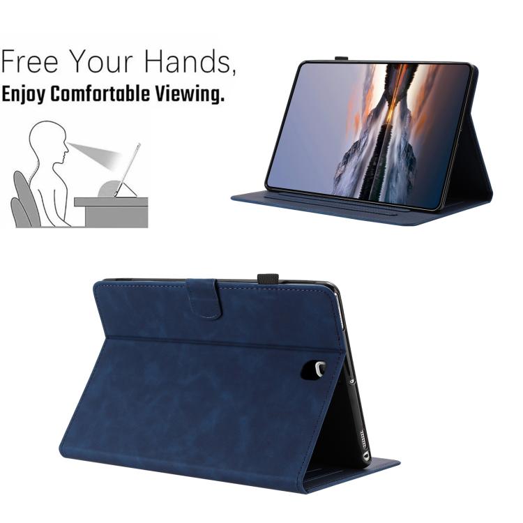 For Samsung Galaxy Tab A 8.0 T350 Butterfly Loves Flowers Embossed Leather Smart Tablet Case