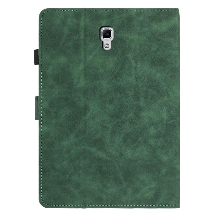 For Samsung Galaxy Tab A 10.5 T590 Butterfly Loves Flowers Embossed Leather Smart Tablet Case
