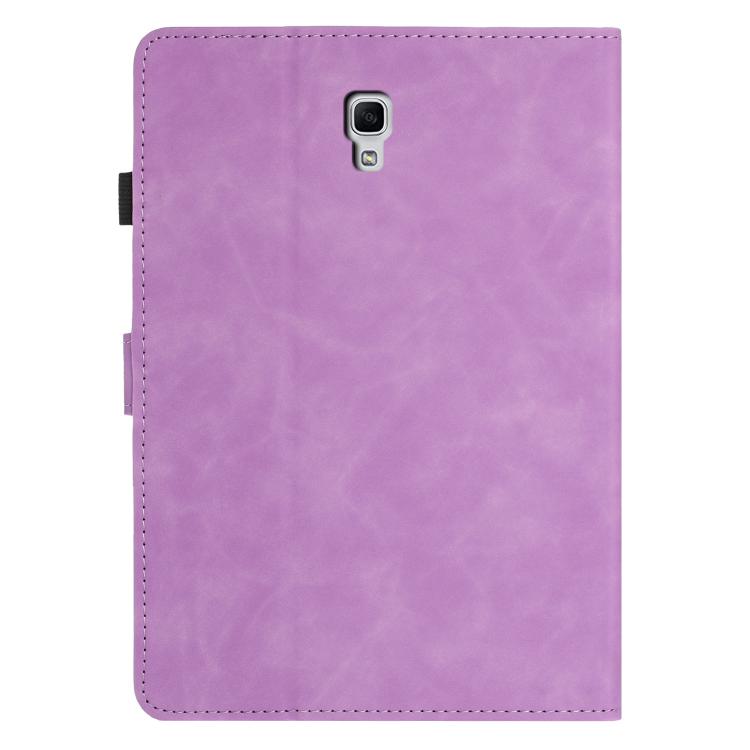 For Samsung Galaxy Tab A 10.5 T590 Butterfly Loves Flowers Embossed Leather Smart Tablet Case