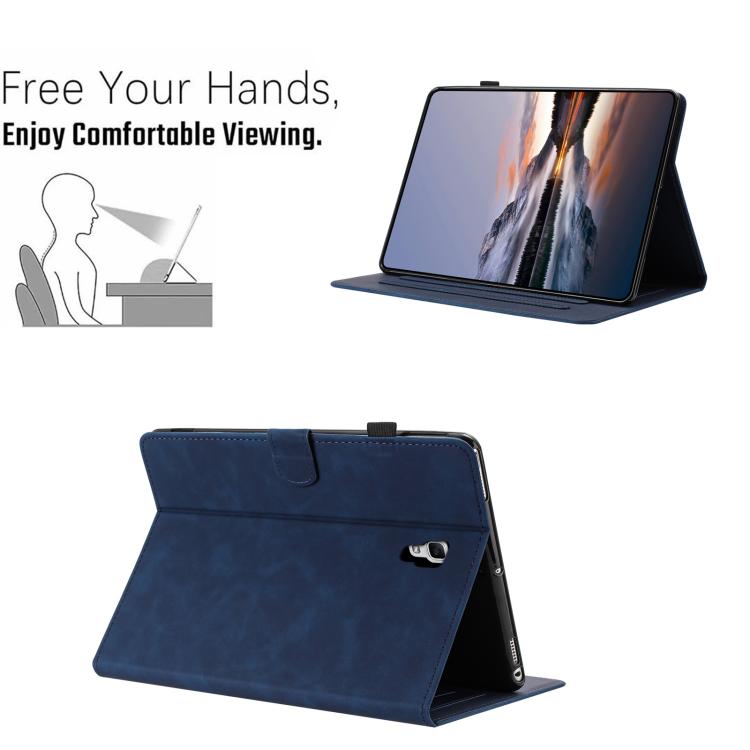 For Samsung Galaxy Tab A 10.5 T590 Butterfly Loves Flowers Embossed Leather Smart Tablet Case