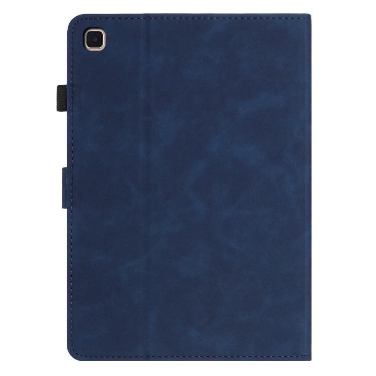 For Samsung Galaxy Tab A7 Lite T220 Butterfly Loves Flowers Embossed Leather Tablet Case