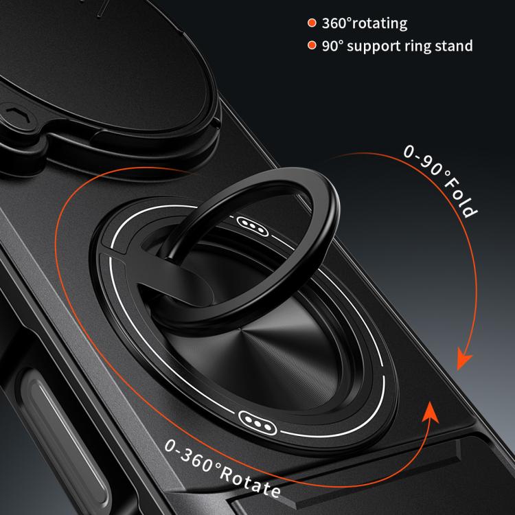 For OPPO Find X9 Ultra Lens Sliding Window Multifunctional Magnetic Shockproof Phone Case