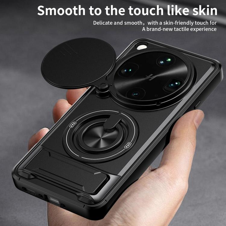 For OPPO Find X9 Ultra Lens Sliding Window Multifunctional Magnetic Shockproof Phone Case