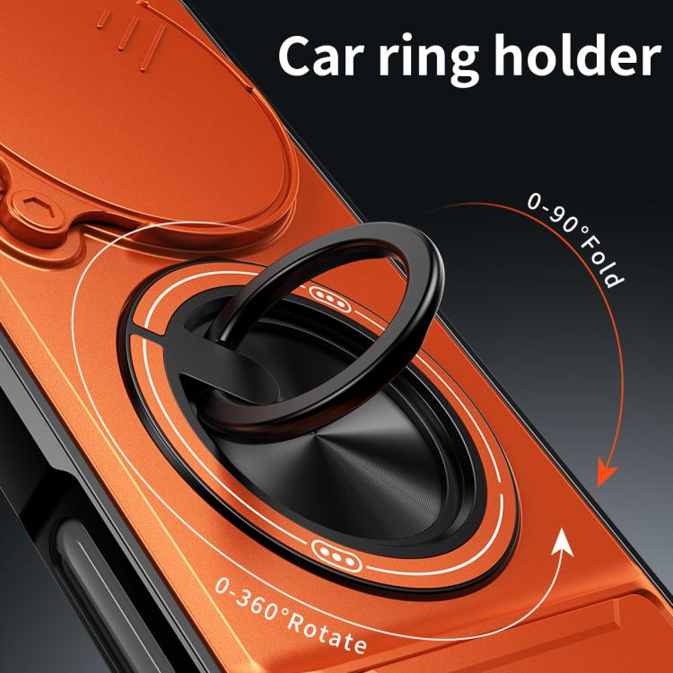 For OPPO Find X8 Pro 5G Lens Sliding Window Multifunctional Magnetic Shockproof Phone Case