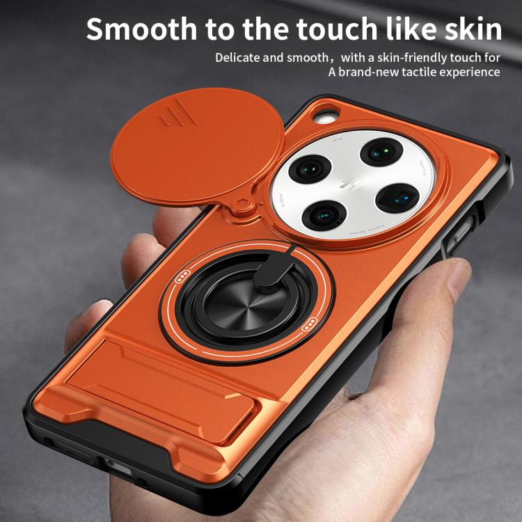 For OPPO Find X8 Pro 5G Lens Sliding Window Multifunctional Magnetic Shockproof Phone Case