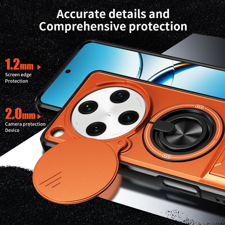 For OPPO Find X8 Pro 5G Lens Sliding Window Multifunctional Magnetic Shockproof Phone Case