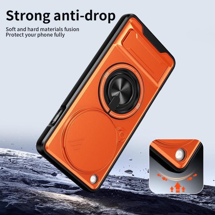 For OPPO Find X8 Pro 5G Lens Sliding Window Multifunctional Magnetic Shockproof Phone Case