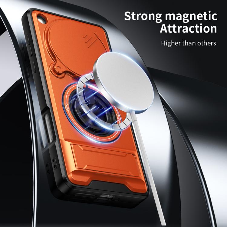 For OPPO Find X8 Pro 5G Lens Sliding Window Multifunctional Magnetic Shockproof Phone Case
