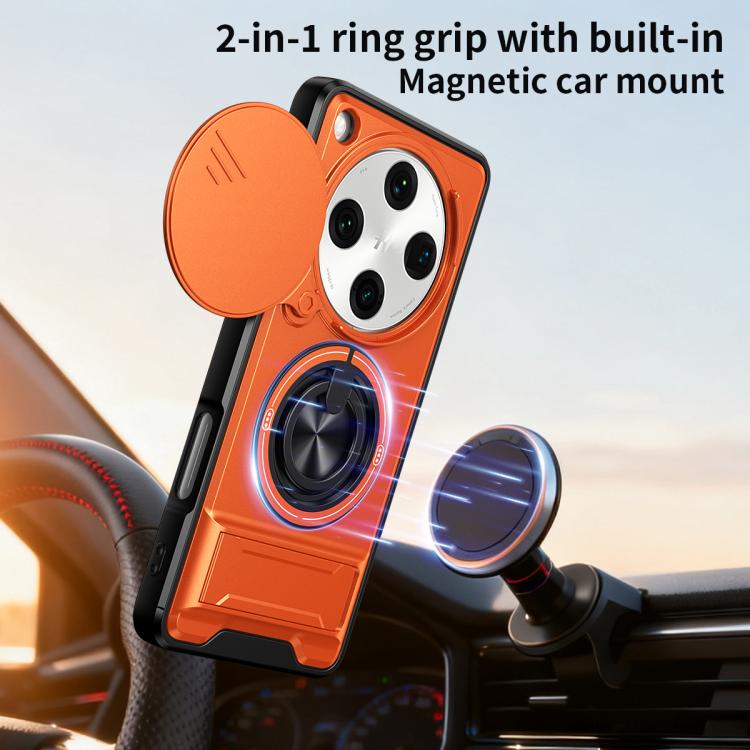 For OPPO Find X8 Pro 5G Lens Sliding Window Multifunctional Magnetic Shockproof Phone Case