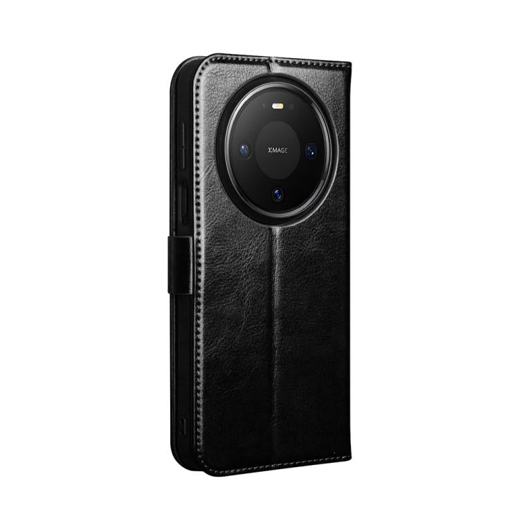 For Huawei Mate 80 Pro QIALINO Classic 103 Buckle Genuine Leather Phone Case