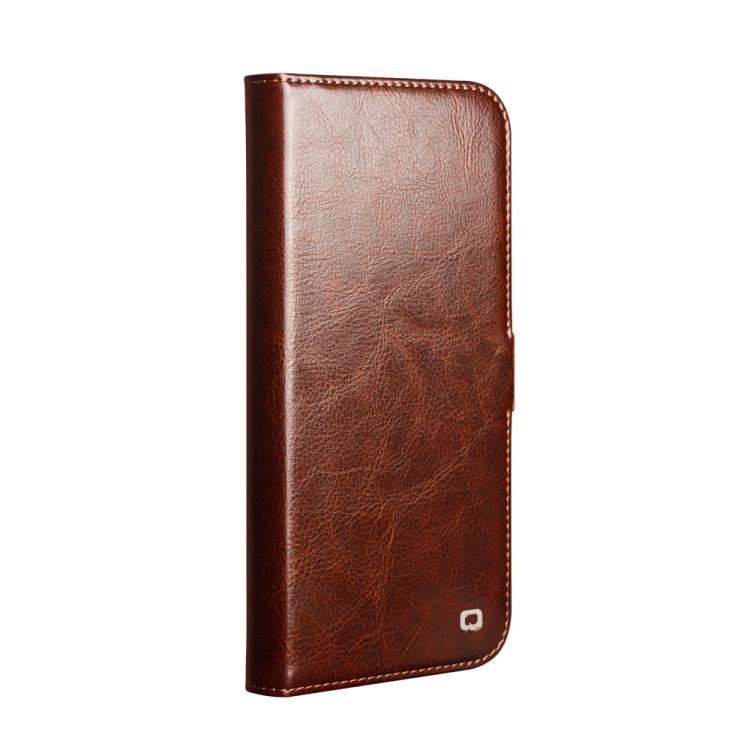 For Samsung Galaxy S26 Ultra 5G QIALINO Classic 103 Buckle Genuine Leather Phone Case