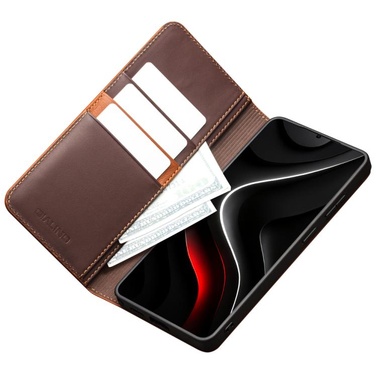 For Samsung Galaxy S26+ 5G QIALINO Classic Gen2 Genuine Leather Phone Case