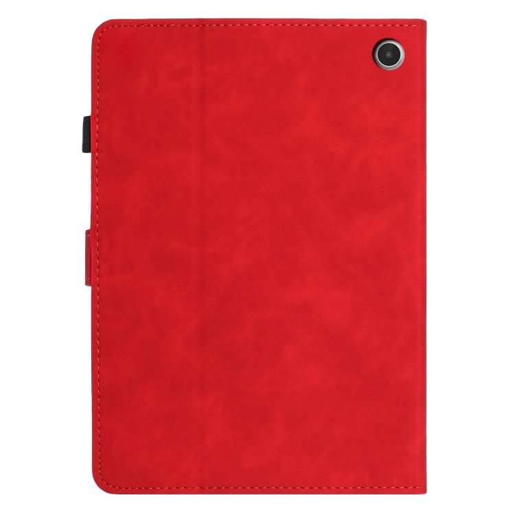 For Amazon Kindle Fire Max 11 2023 Butterfly Loves Flowers Embossed Leather Smart Tablet Case