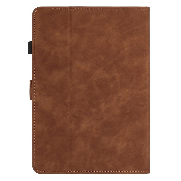 For Amazon Kindle 11th 2024 / 2022 Butterfly Loves Flowers Embossed Leather Smart Tablet Case