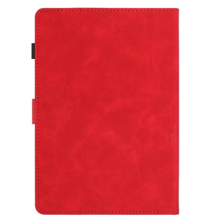 For Amazon Kindle 11th 2024 / 2022 Butterfly Loves Flowers Embossed Leather Smart Tablet Case