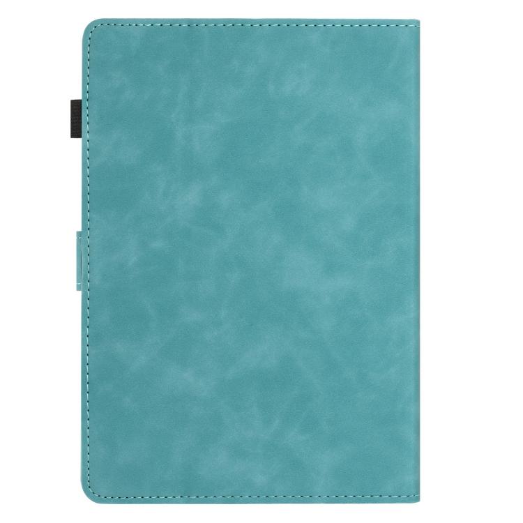 For Amazon Kindle 11th 2024 / 2022 Butterfly Loves Flowers Embossed Leather Smart Tablet Case