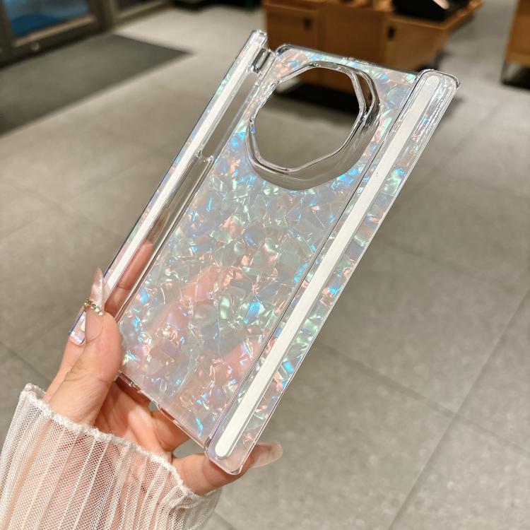 For Huawei Mate XT / XTs Ultimate Shell Patterned Double Axis Folding Phone Case