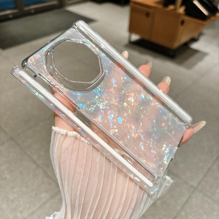 For Huawei Mate XT / XTs Ultimate Shell Patterned Double Axis Folding Phone Case