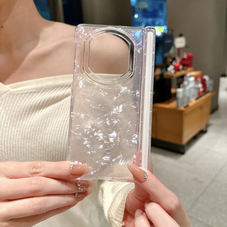 For Huawei Mate X7 Shell Patterned Double Axis Folding Phone Case
