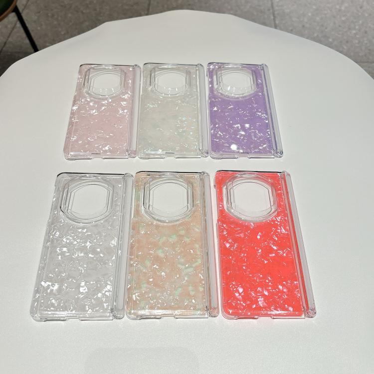 For Huawei Mate X7 Shell Patterned Double Axis Folding Phone Case