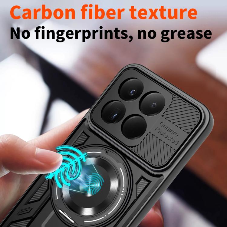 For Xiaomi 15T 5G Armor Rotating Holder MagSafe Phone Case