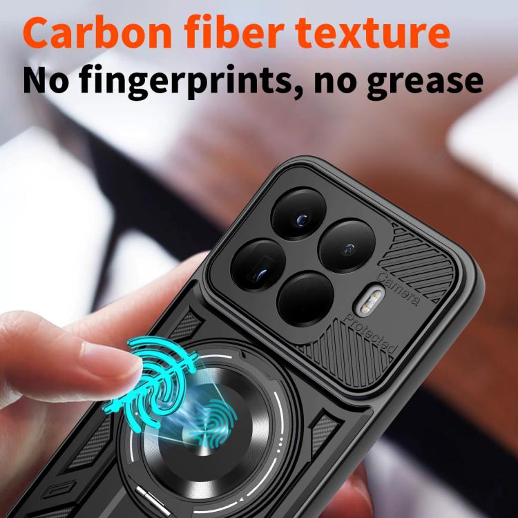 For Xiaomi 15T Pro 5G Armor Rotating Holder MagSafe Phone Case