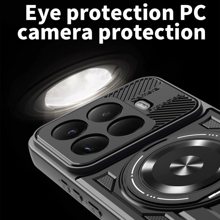 For Xiaomi 15T Pro 5G Armor Rotating Holder MagSafe Phone Case