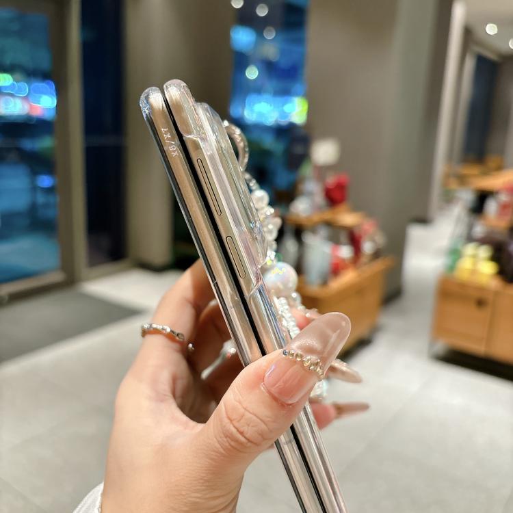 For Huawei Mate X5 / X3 Shell Pattern DIY Phone Case with Love Bracelet